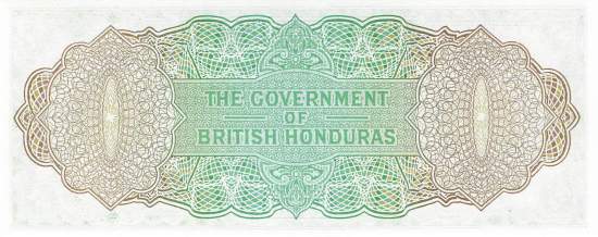 Britisch Honduras 1 Dollar p28c  1973